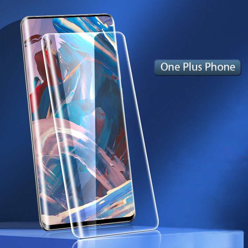 Gtel® UV Full Coverage Tempered Glass Screen Protector for One